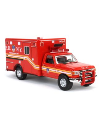 1/64 1989 Ford F-350 Ambulance FDNY Support Unit First Responders 67067
