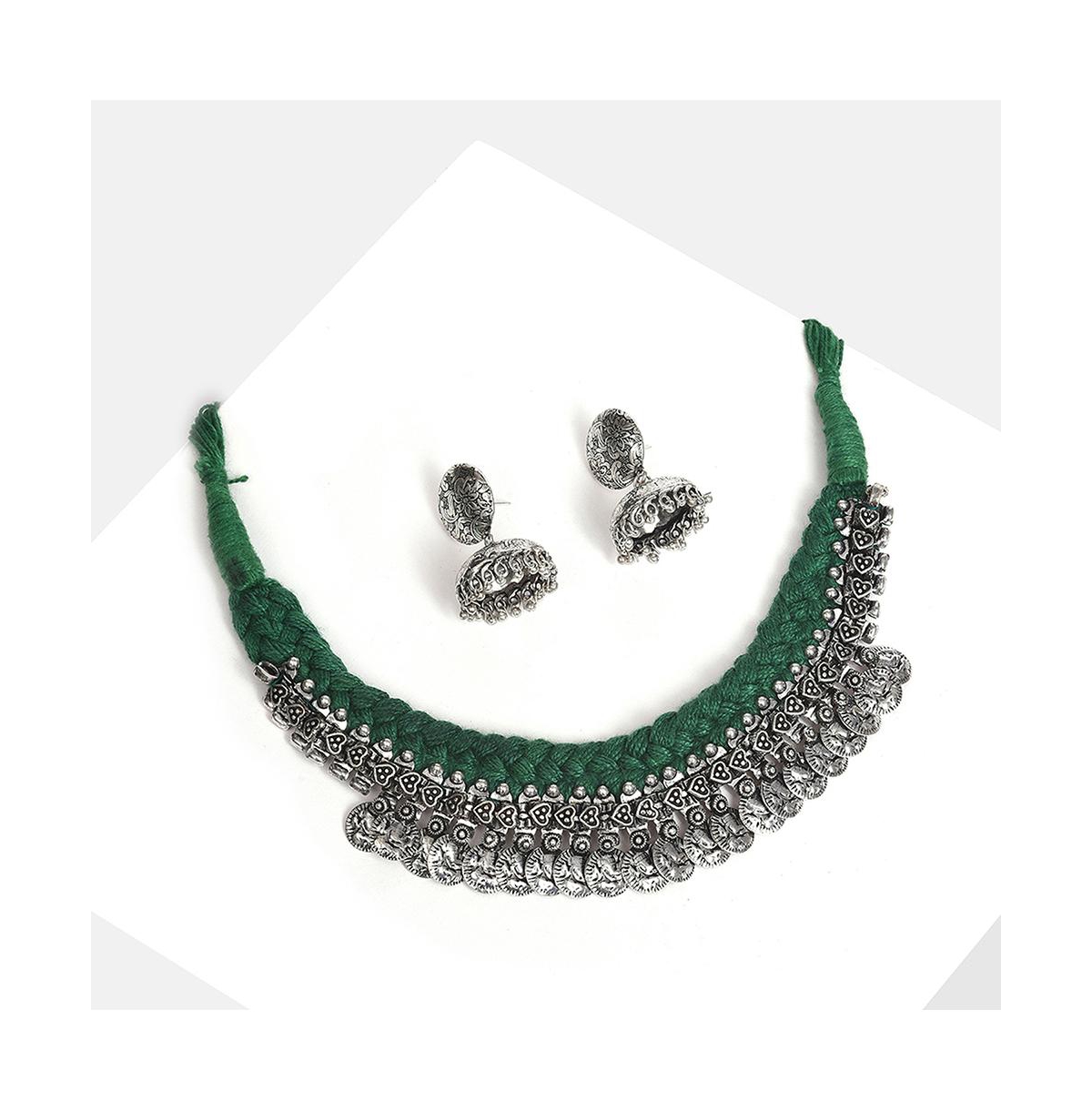 Sohi Women's Coin Jewellery Set