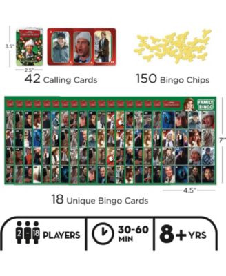 Christmas Vacation Family Bingo