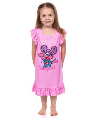 Toddler Girls Abby Cadabby Kindness is Magical Pajama Nightgown With Matching Doll Dress