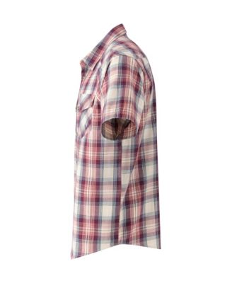 Big & Tall Western Short Sleeve Snap Up Shirt