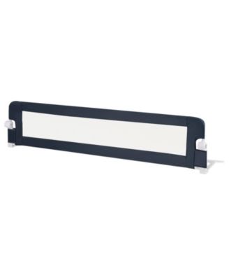 Kids Swing-Down Foldable Bed Rail Guard with Safety Strap Adjustable