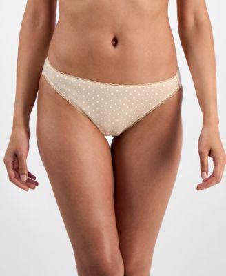 Women's 5-Pc. Cotton Ribbed Bikini Underwear, Macy's Exclusive