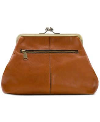 Medium Sofia Kisslock Leather Bag