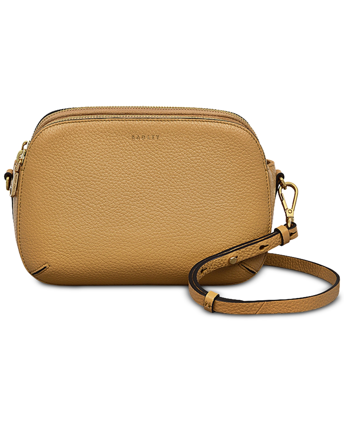 Dukes Place Small Ziptop Crossbody - Pecan