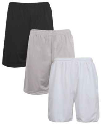 Men's 3-Pack Jump Start Lightweight Breathable Moisture Wicking Mesh Shorts