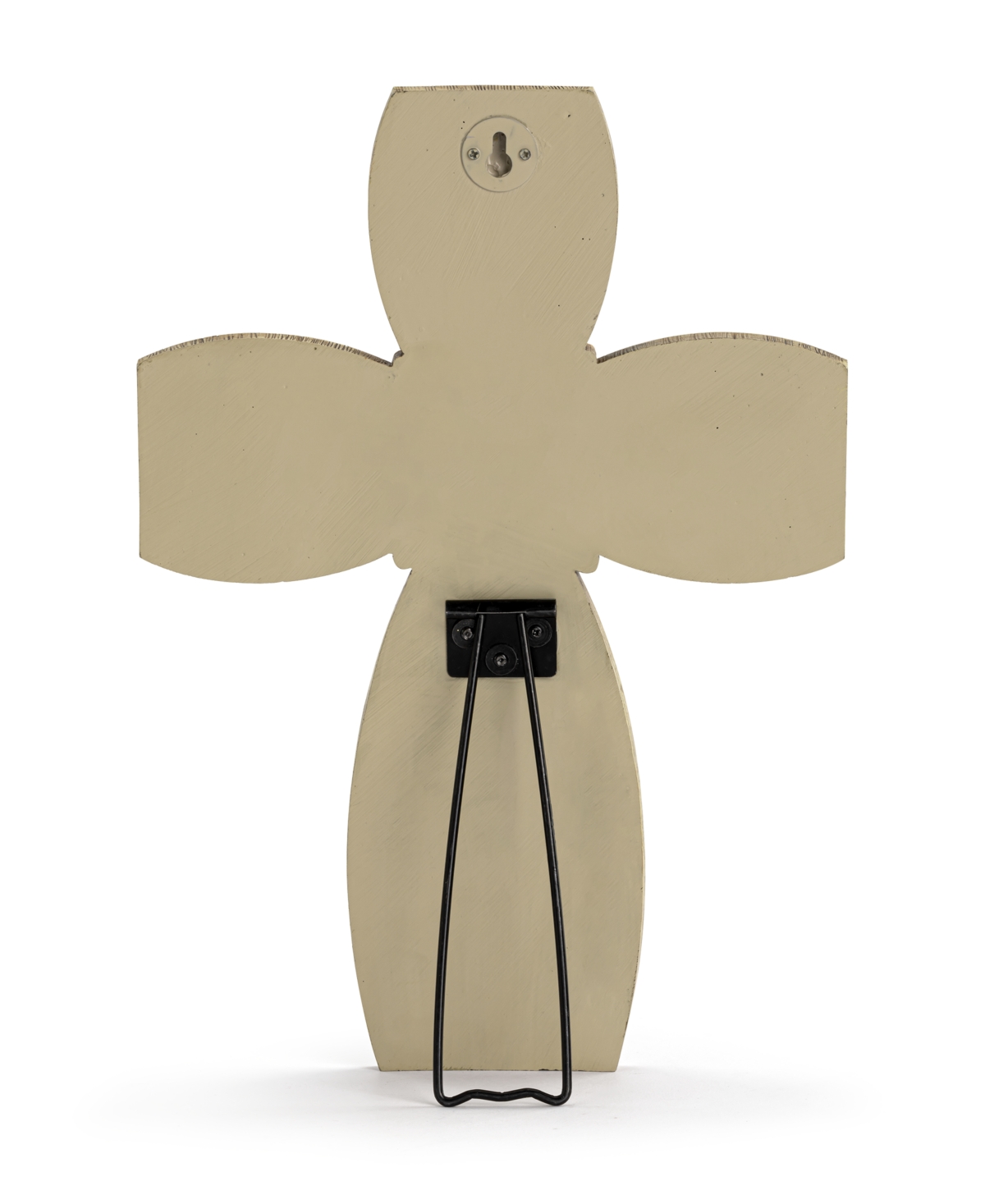Napco 12.25" African American Ornate Cross With Holy Family In Gold