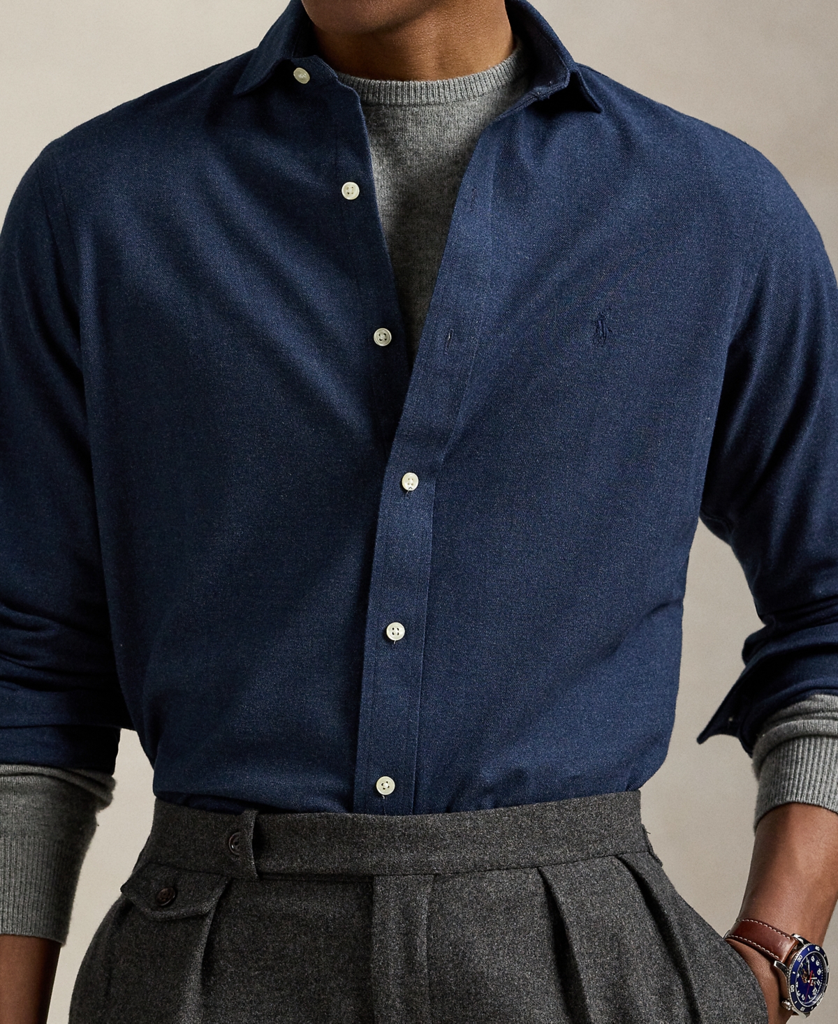 Polo Ralph Lauren Men's Classic-fit Performance Twill Shirt In Multi