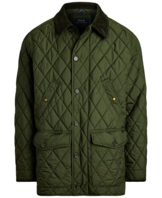 Men's Quilted Car Coat