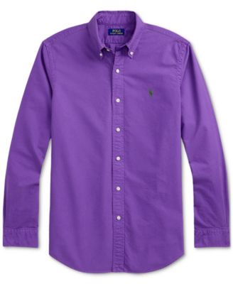 Men's Garment-Dyed Oxford Shirt