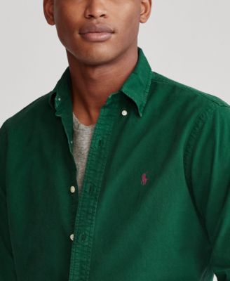 Men's Garment-Dyed Oxford Shirt