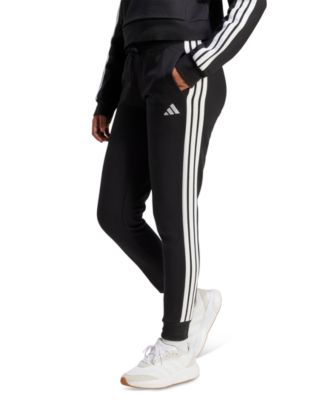 adidas - Women's Essentials Three Stripes Fleece Slim Pants