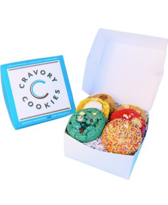 The Cravory - Best Sellers Cookies Gift Box, 6 Cookies
