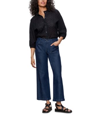 Sanctuary - Women's League High-Rise Crop Wide-Leg Jeans