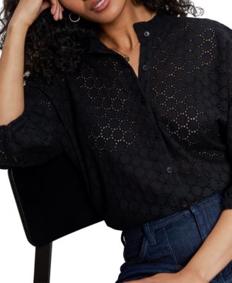 Women's Cotton Petal Drop Blouse