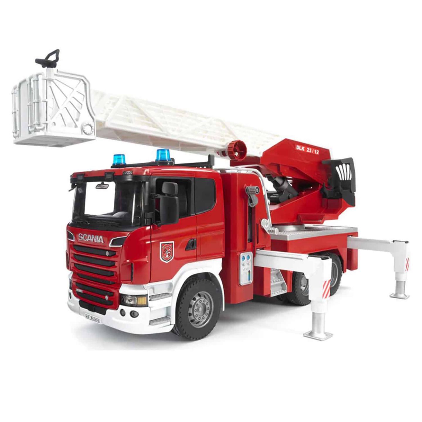 Детская игрушка Bruder 1/16 Scania Super 560R Lights & Sounds Fire Engine Truck — фото 1