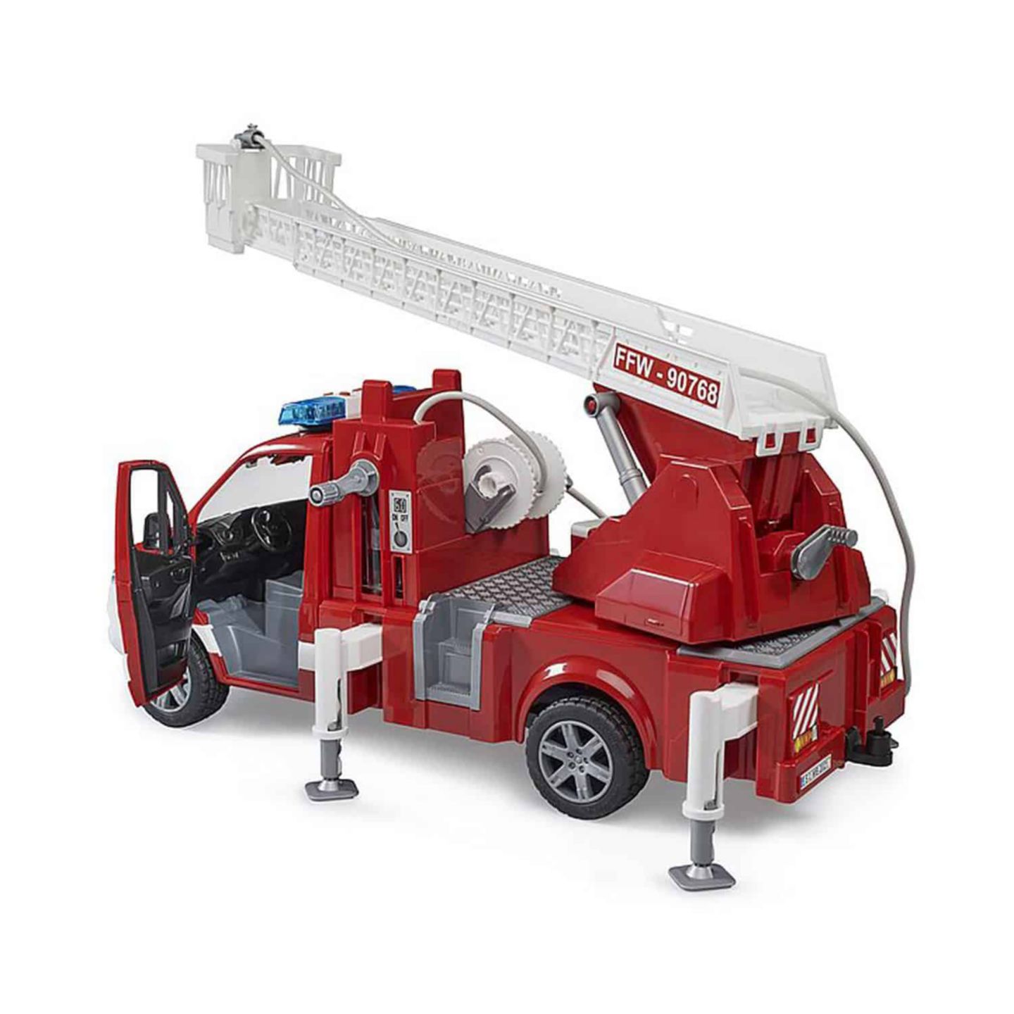 Детские игрушки Bruder 1:16 Scale Mercedes-Benz Sprinter Water Pump & Ladder Fire Engine Truck — фото 2