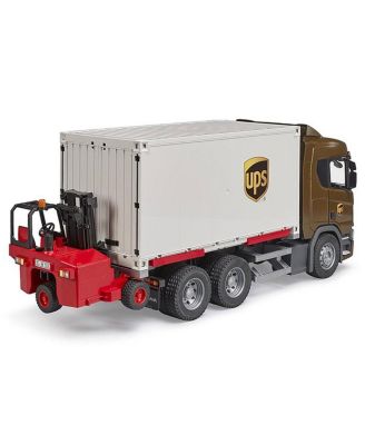 1/16 Scania Super 560R UPS Logistics Truck with Forklift