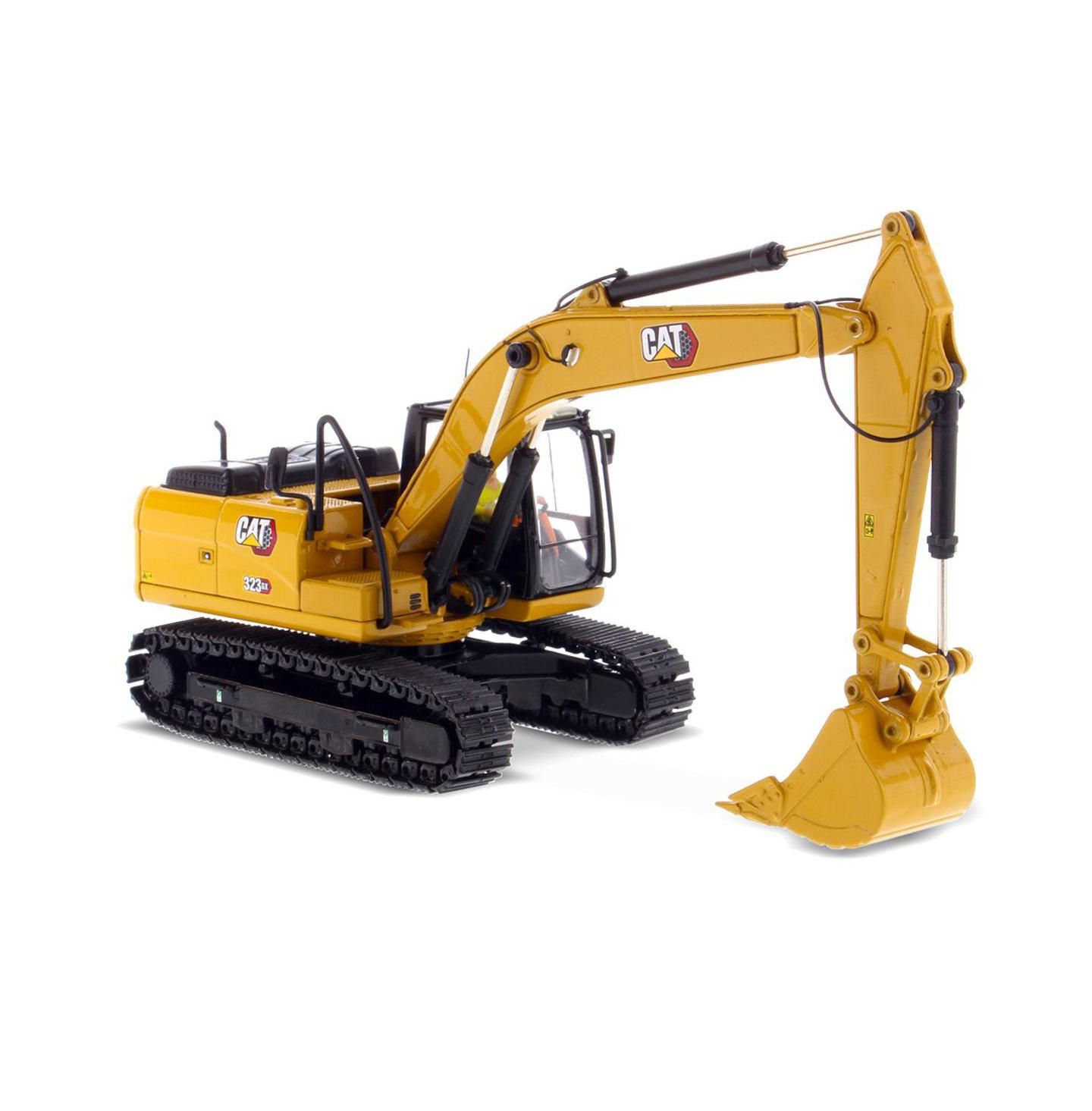 Детская игрушка Diecast Masters 1/50 CAT 323 GX Hydraulic Excavator — фото 1