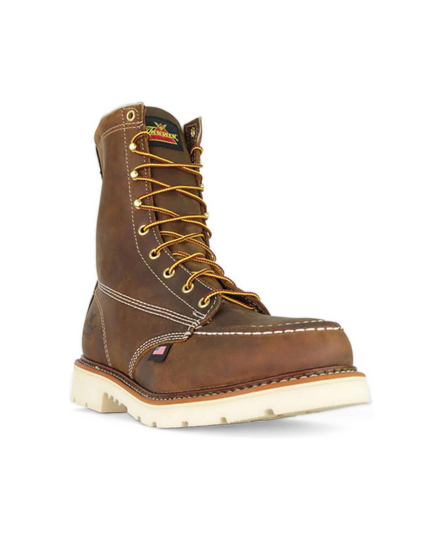 Мужские ботинки Thorogood American Heritage 8" Steel Toe Work Boots for Men, цвет: Crazyhorse — фото 2