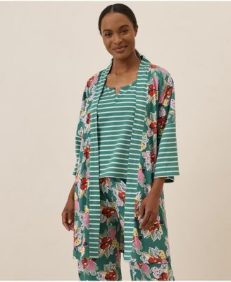 Women's Organic Cotton Staycation Short Robe