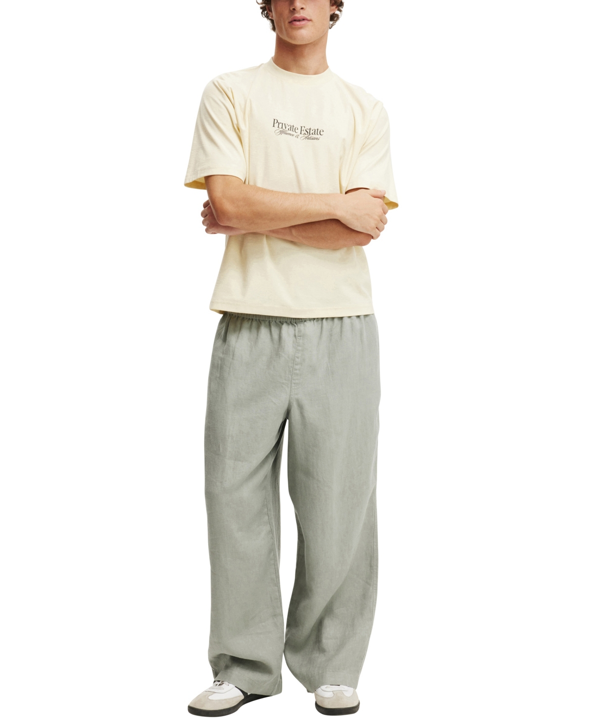Shop Cotton On Men's Cropped Graphic T-shirt