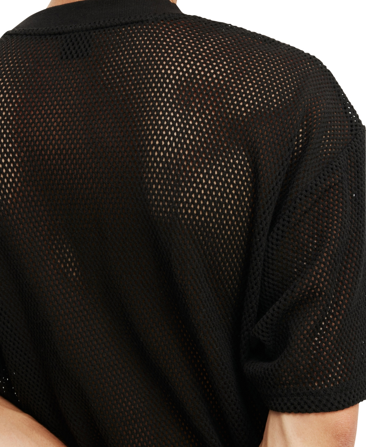 Shop Cotton On Men's Cropped Fit Knitted T-shirt