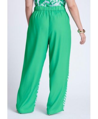 Women's Placed Print Pull On Pant
