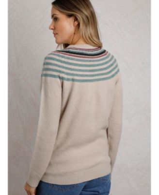 Women's Sinatra Patterned Knit Jumper