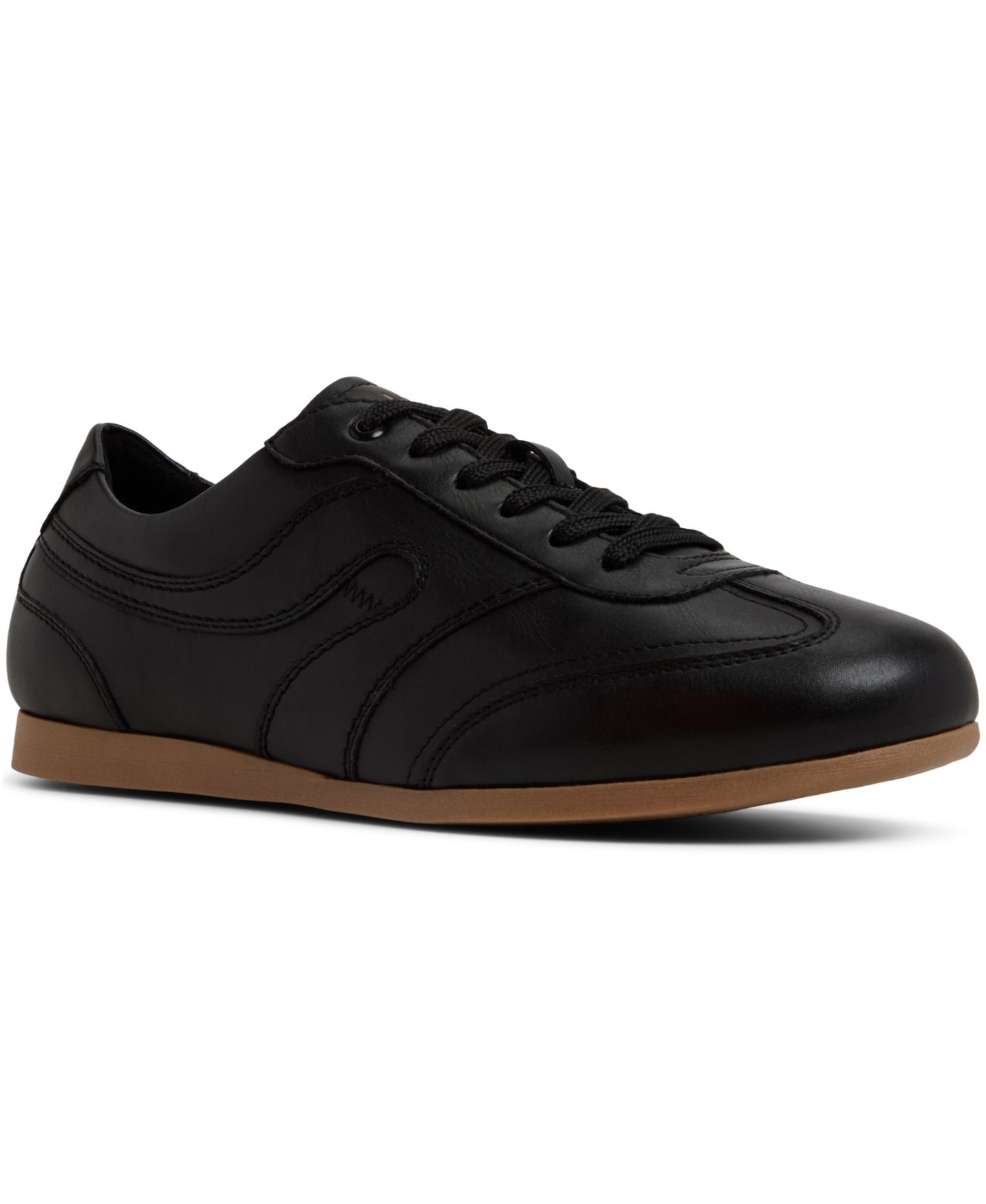Мужские кроссовки ALDO Aris Lace Up, цвет: Гладкий чёрный — фото 1
