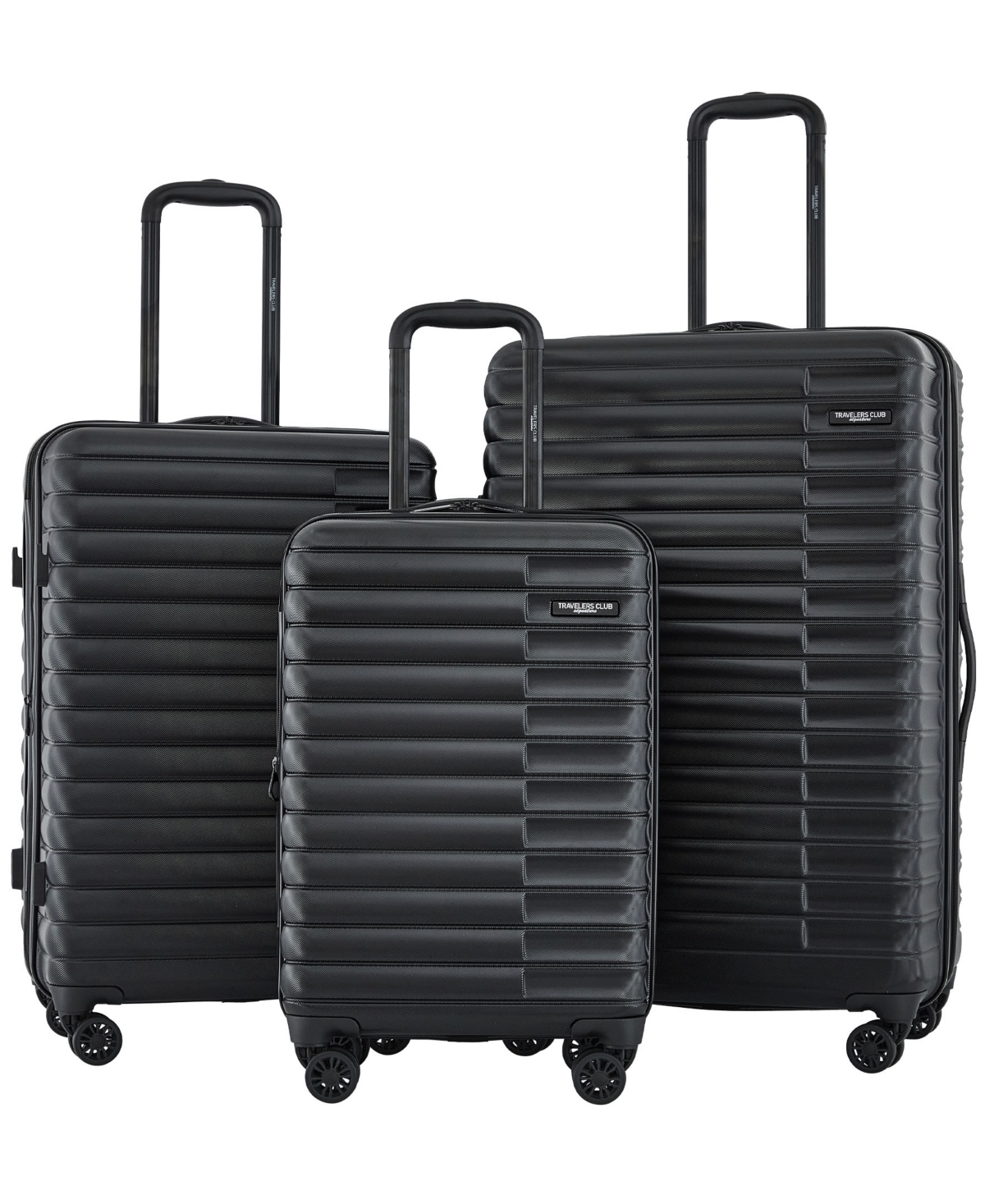 Travelers Club Providence 3-Piece Expandable Hardside Luggage Set