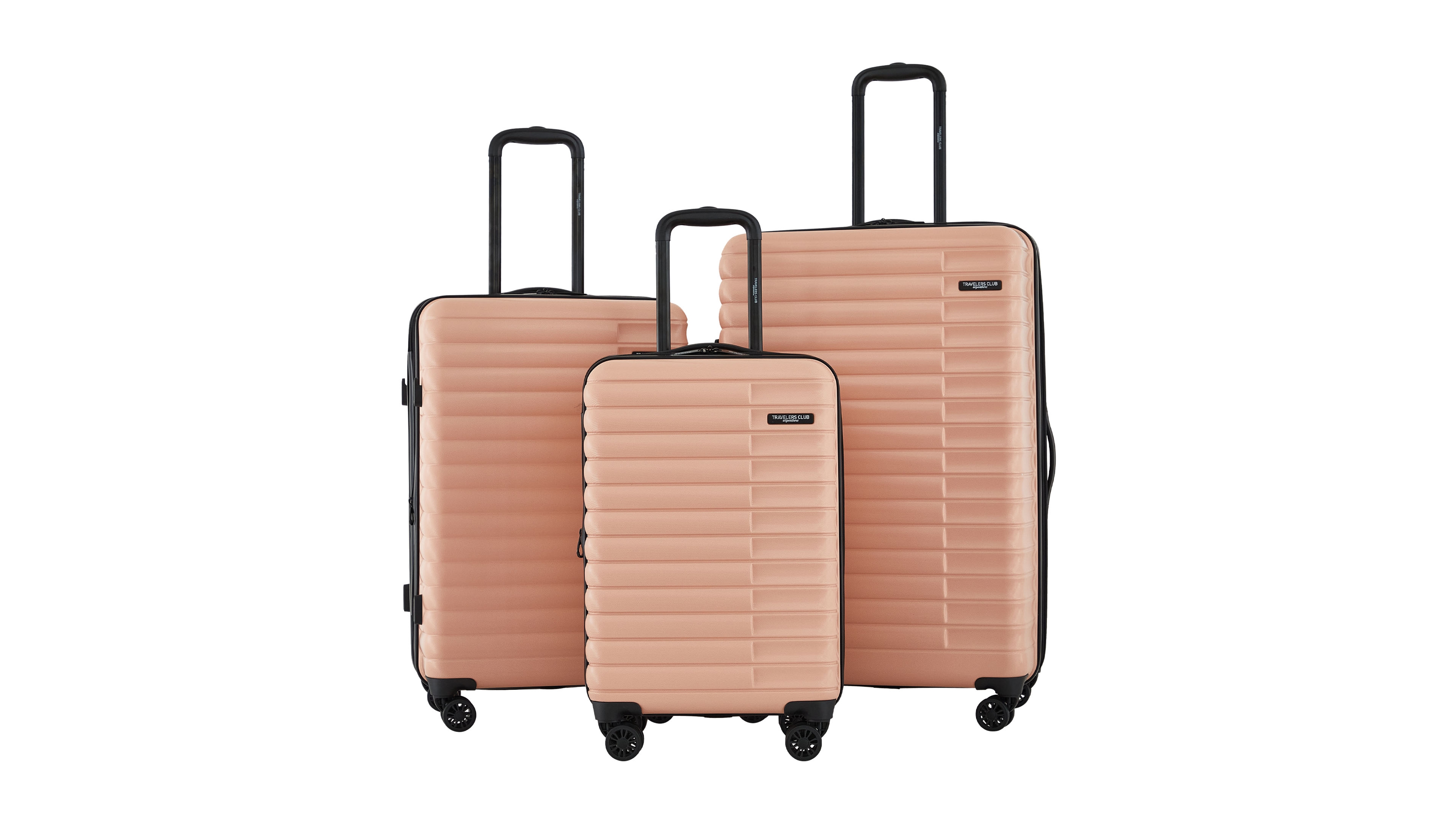 Travelers Club Providence 3-Piece Expandable Hardside Luggage Set