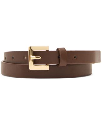0.78" Mixed Faux-Leather Belts, Set of 3