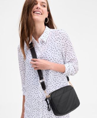 Nylon Crossbody Bag, Exclusively at Macy's