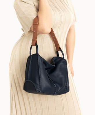 Los Feliz Leather Medium Hobo Bag