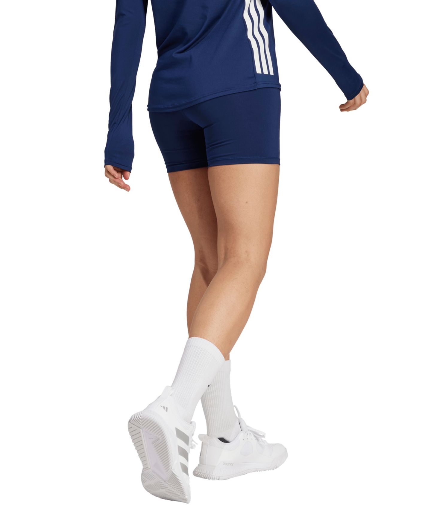 Женские шорты adidas Techfit Volleyball High Rise, цвет: Тёмно-синий — фото 2