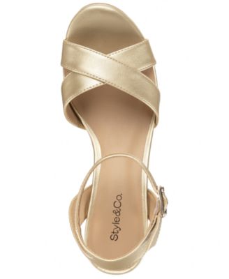 Women's Shannonn Block-Heel Dress Sandals, Exclusively at Macy's