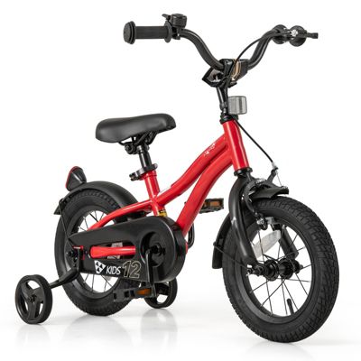 Bicycle for Kids with Adjustable Seat Bell and Reflectors for Visibility