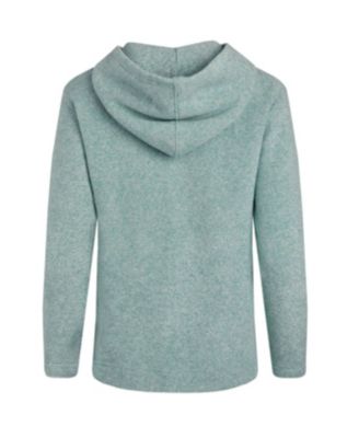 Women's Alisa 1/4 Zip Snow Marl Fleece Hoodie
