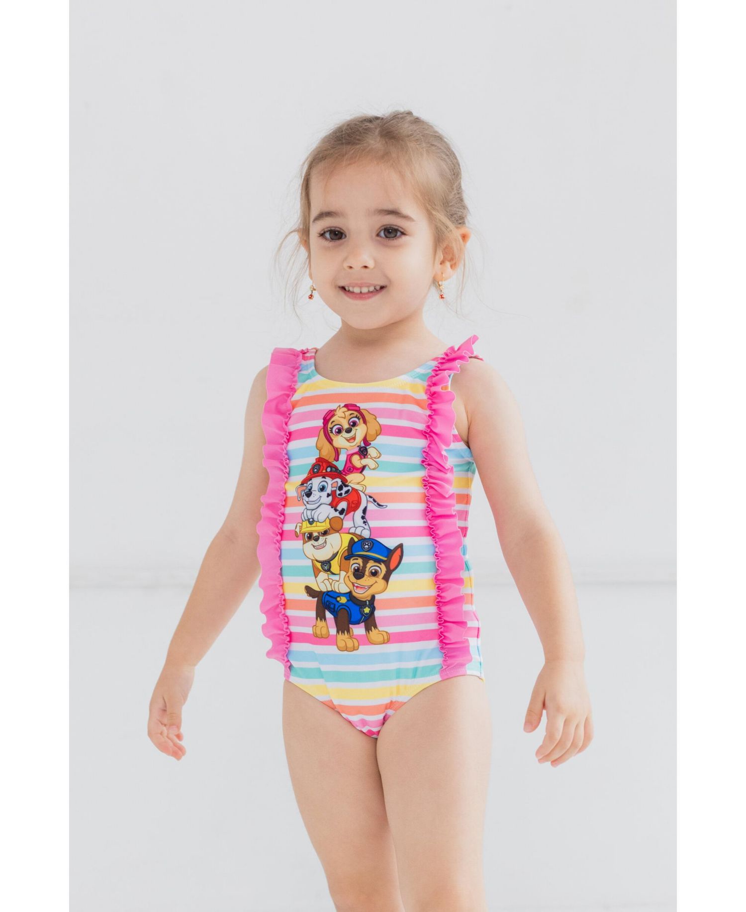 Little Girls One Piece Bathing Suit