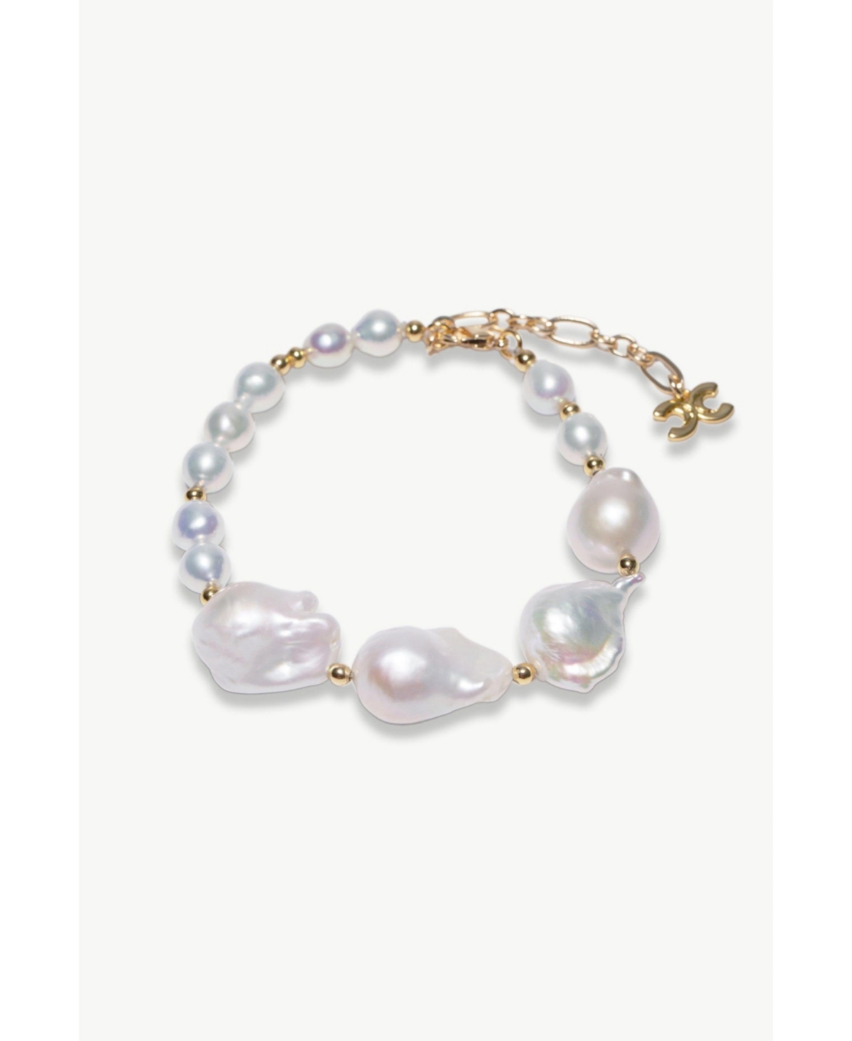 Marina Baroque Pearl Bracelet - Gold