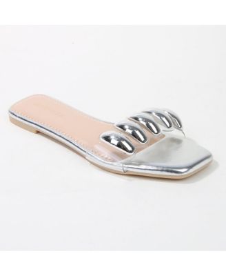Kiki Embellished Cleat Strap Slides