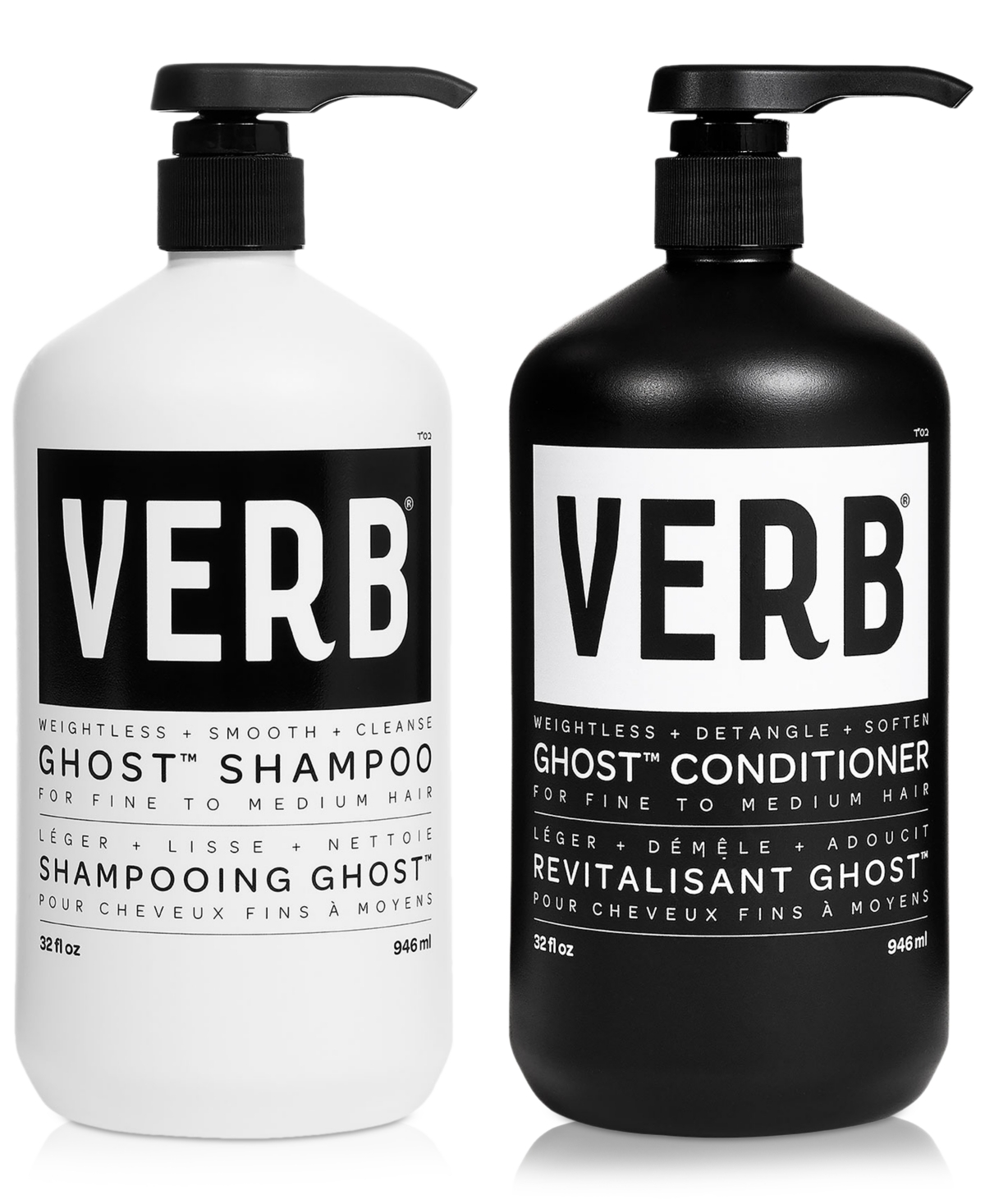 2-Pc. Ghost Shampoo & Conditioner Jumbo Set