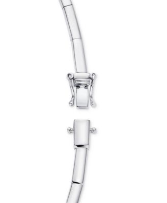 EFFY&reg; Diamond Round & Baguette 17" Collar Necklace (4 ct. t.w.) in 14k Gold (also available in White Gold)