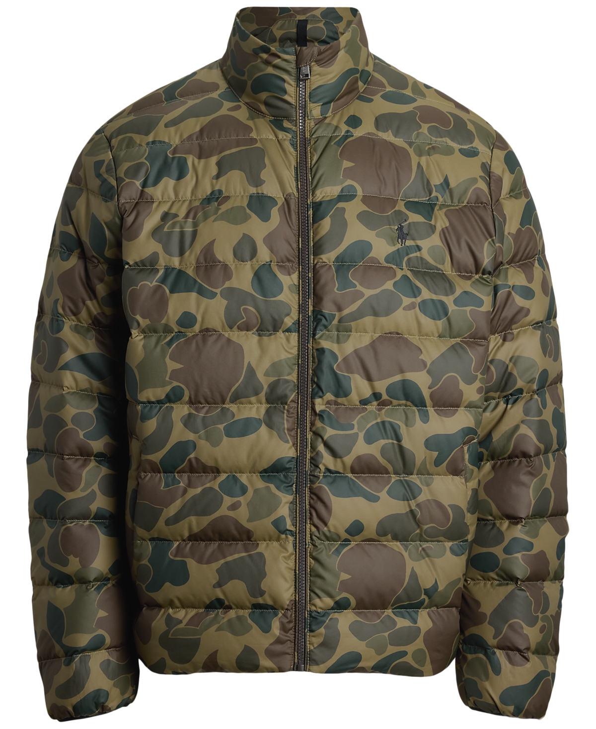 Polo Ralph Lauren Men's The Colden Camo-print Packable Jacket In Green