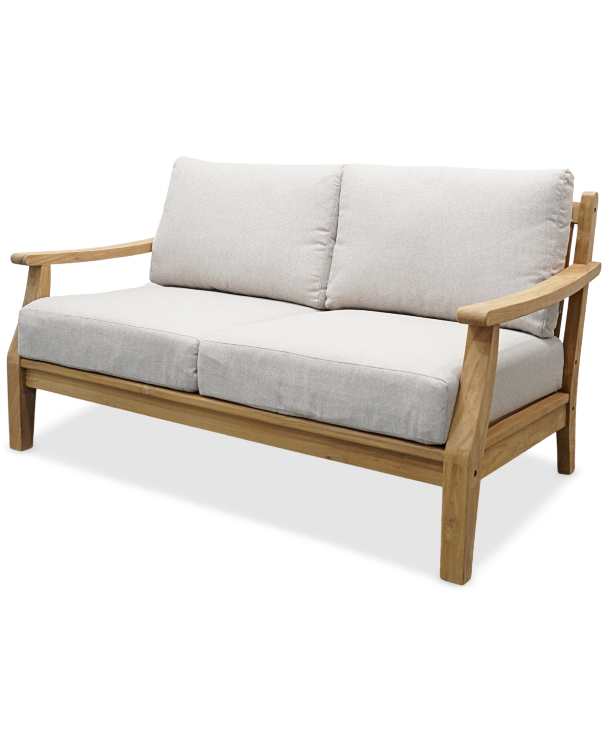 Macy's Bristol Loveseat, Created For  In White