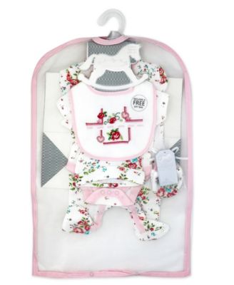 Baby Girls 28-Piece Essentials Shower Gift Bundle Set