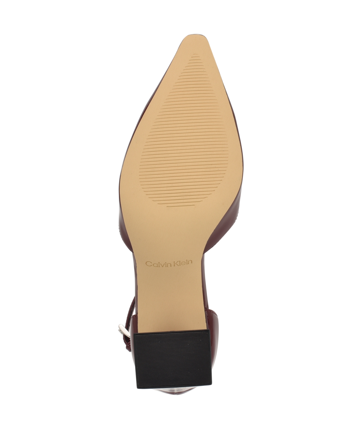 Calvin Klein Nalene Ankle Strap Pump In Multi