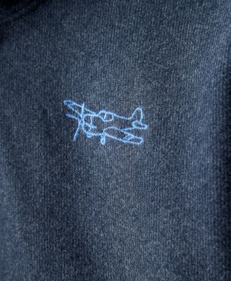 Baby Boys Plane Quarter-Zip Pullover & Pants, 2 Piece Set