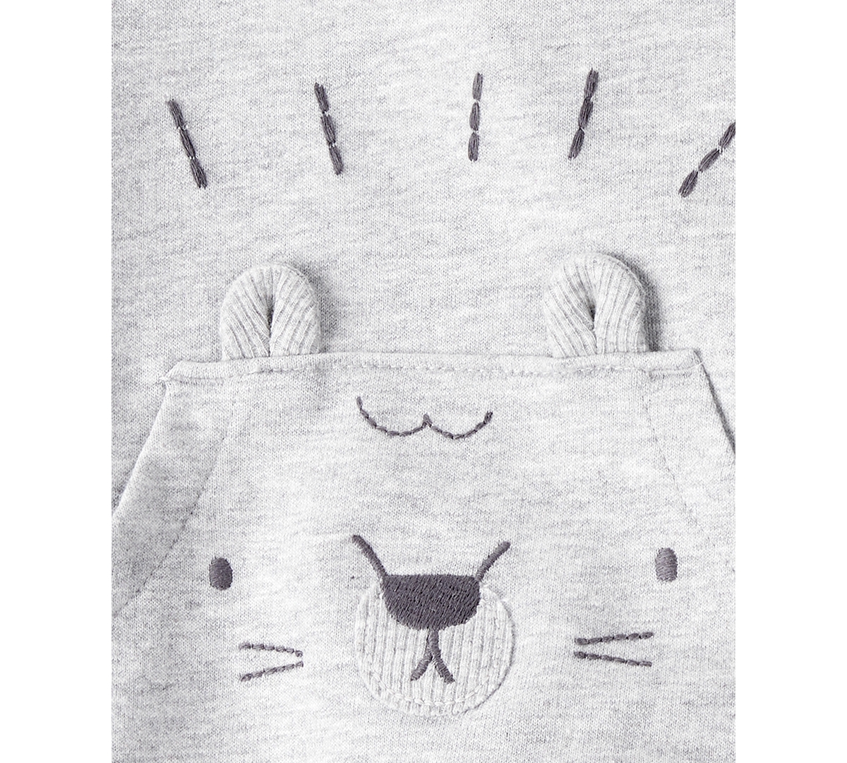 Carter's Baby Boys Lion Little Pullover Top, Bodysuit & Pants, 3 Piece Set In Gray